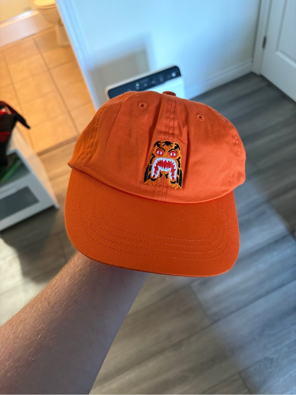 Bape Tiger Funthera Militia Orange Hat